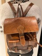 Rugzak leder, Handtassen en Accessoires, Tassen | Rugtassen, Ophalen of Verzenden, Zo goed als nieuw