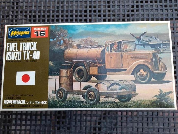 HASEGAWA ISUZU TX-40 TRUCK 1/72 *NEW*  VINTAGE, Hobby en Vrije tijd, Modelbouw | Auto's en Voertuigen, Nieuw, Truck, 1:50 of kleiner