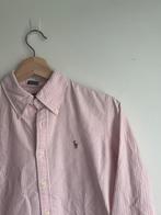 Ralph Lauren hemd– roze gestreept - S, Kleding | Heren, Ophalen of Verzenden, Zo goed als nieuw, Wit