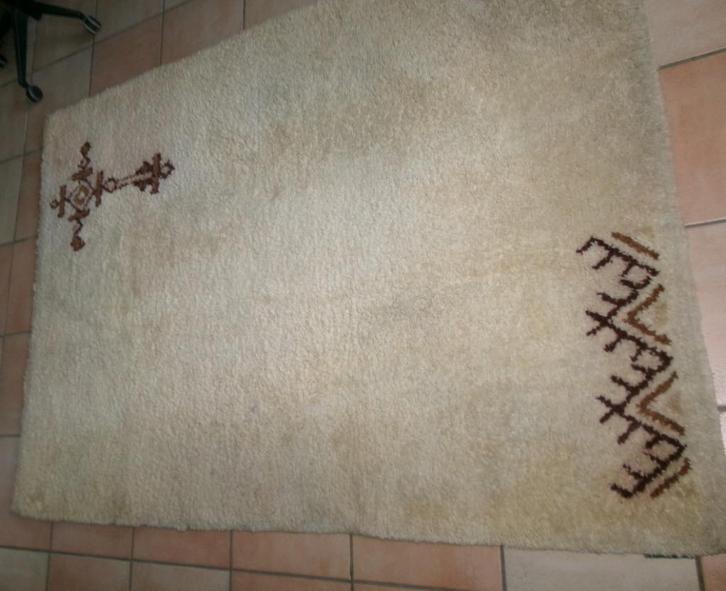 tapijt puur wol, Huis en Inrichting, Stoffering | Tapijten en Vloerkleden, Zo goed als nieuw, Ophalen