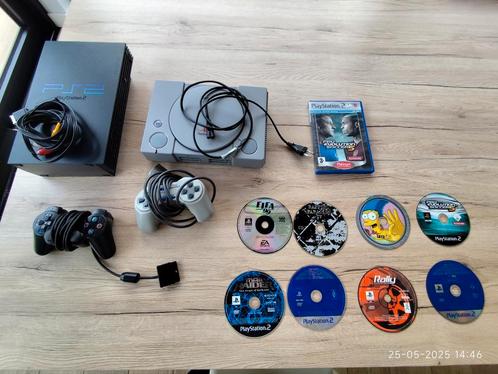 Sony PlayStation 1 En 2 bundel (Lees de beschrijving a.u.b.), Games en Spelcomputers, Spelcomputers | Sony PlayStation 2, Zo goed als nieuw