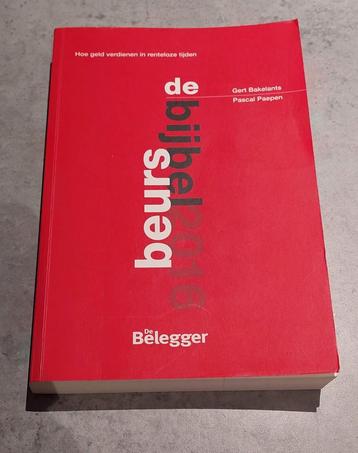 DE BEURSBIJBEL   DE BELEGGER Pascal Paepen disponible aux enchères