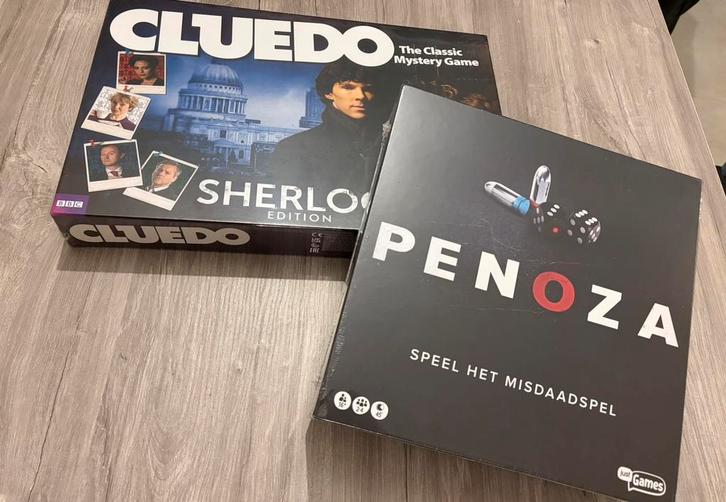 Gezelschapsspellen Cluedo sherlock & Penoza, Hobby & Loisirs créatifs, Jeux de société | Jeux de plateau, Neuf, Enlèvement