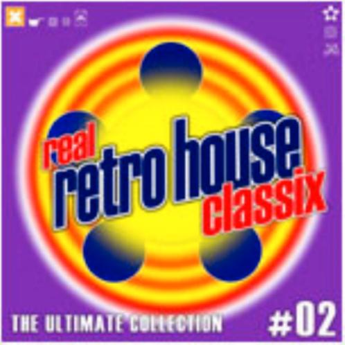 Real Retro House Classix #02 - The Ultimate Collection, Cd's en Dvd's, Cd's | Dance en House, Zo goed als nieuw, Techno of Trance