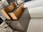 2 Nachtkastjes, Ophalen, Overige materialen, Gebruikt, 55 tot 70 cm