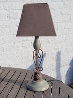 pied de lampe/lampe de chevet avec abat jour, Maison & Meubles, 25 à 50 cm, Utilisé, Envoi