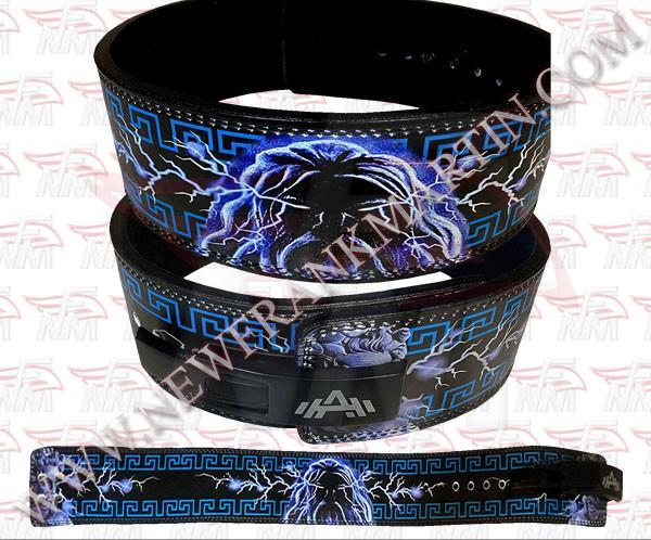 Powerlifting Riem Lever Buckle Belt ZeusAnime Karakter Print, Sports & Fitness, Équipement de fitness, Neuf, Ceinture d'haltères