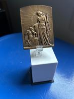 Prachtige bronzen medaille Ernest Wijnants -Mechelen, Antiek en Kunst, Curiosa en Brocante, Ophalen of Verzenden