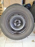 velgen R1-1651 met UNIROYAL MS plus 77 195/60 R15 88T winter, Ophalen, Gebruikt, 15 inch, Velg(en)