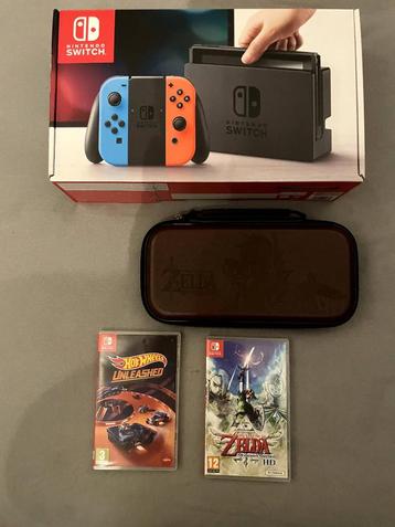 Nintendo Switch (2018) Bundel Te Koop – Compleet in Box beschikbaar voor biedingen