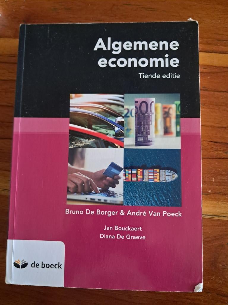 Algemene economie n.e., Ophalen of Verzenden, Gelezen, Nederlands