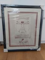 Fotolijst 50x60 blauw, Ophalen of Verzenden, Nieuw