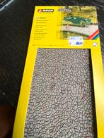 3D-gestructureerde plaat grijze tegels noch ref 60635 HO, Hobby en Vrije tijd, Ophalen of Verzenden, Nieuw