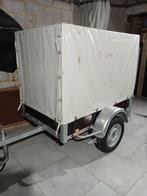 Remorque/porte échelle/bâche haute/2 rampes/anti-vol, Autos : Divers, Remorques, Enlèvement, Comme neuf