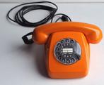 Joli ancien téléphone vintage orange FeTap, Ophalen of Verzenden