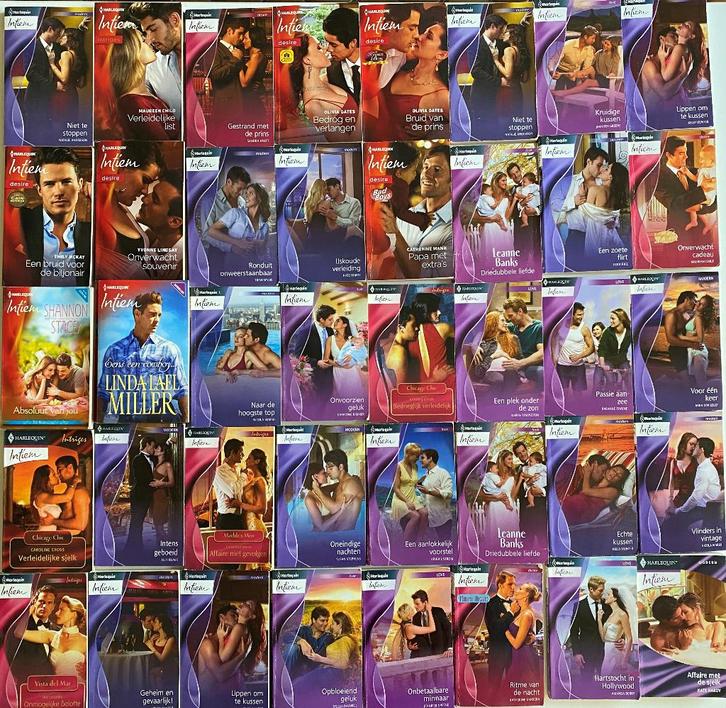 Pockets Harlequin Intiem, Boeken, Romans, Gelezen, Ophalen of Verzenden