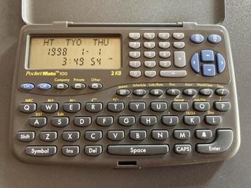 TEXAS Ins.VINTAGE ELEKTRONISCH DAGBOEK UIT 1998! Functioneel beschikbaar voor biedingen