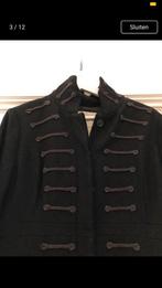 DAMES JAS LANG NOA NOA DONKERBLAUW ZEER MOOI EN APART!, Ophalen of Verzenden, Zo goed als nieuw, Blauw