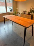 Retro eettafel, Huis en Inrichting, Tafels | Eettafels, Ophalen, 100 tot 150 cm, Mid century modern, 50 tot 100 cm