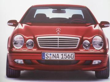 Mercedes 200 230 320 430 AMG CLK Coupe 2000 Brochure - FRANS beschikbaar voor biedingen