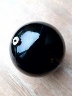 Lot 6× MAXI kerstbal kunststof/plastiek zwart Ø20cm, Ophalen, Gebruikt