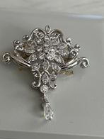 Zilveren broche 925, Bijoux, Sacs & Beauté, Broches, Enlèvement ou Envoi, Comme neuf, Argent