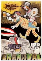 Aalst carnaval affiche, Verzamelen, Ophalen, Nieuw