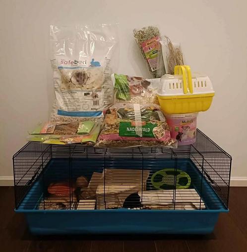 Hamsterkooi met toebehoren, Dieren en Toebehoren, Knaagdieren en Konijnen | Hokken en Kooien, Kooi, Ophalen