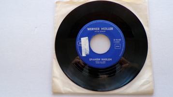 WERNER MÜLLER UND SEIN ORCHESTER - Spanish harlem (45t), Enlèvement ou Envoi, Single, Comme neuf, Pop