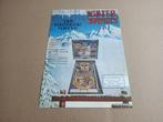 Flyer: Zaccari Wintersports (1977) Flipperkast, Verzamelen, Automaten | Flipperkasten, Verzenden, Flipperkast