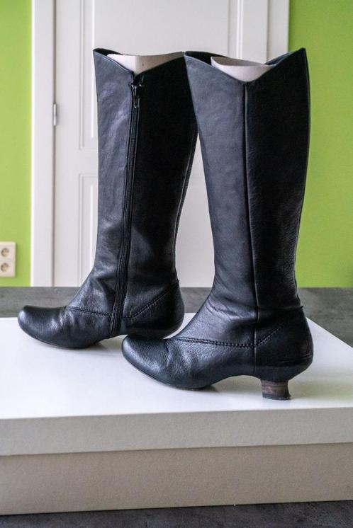 Laarzen, merk Vialis, maat 36, als nieuw, Kleding | Dames, Schoenen, Zo goed als nieuw, Hoge laarzen, Zwart, Verzenden