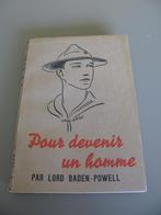 Pour devenir un homme "Baden Powell", Livre ou Revue, Utilisé, Enlèvement ou Envoi
