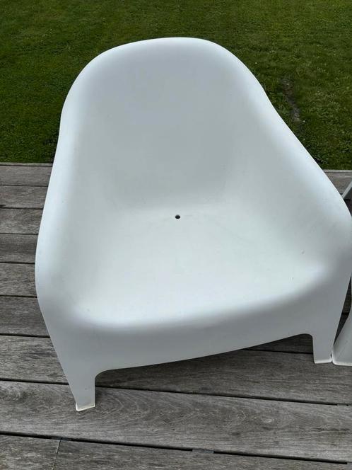 4 fauteuils IKEA, Jardin & Terrasse, Chaises de jardin, Comme neuf, Plastique, Enlèvement ou Envoi