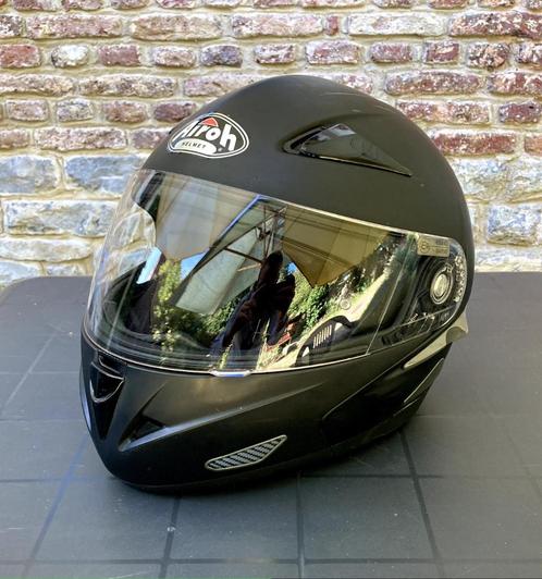 Casque modulable Airoh taille XL, Motos, Vêtements | Casques de moto, Hommes, Casque système, XL, Autres marques, Seconde main