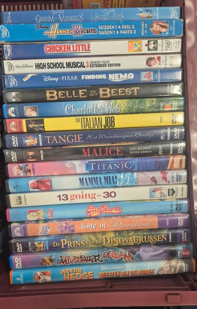 Dvd's te koop, Cd's en Dvd's, Dvd's | Tekenfilms en Animatie, Ophalen of Verzenden
