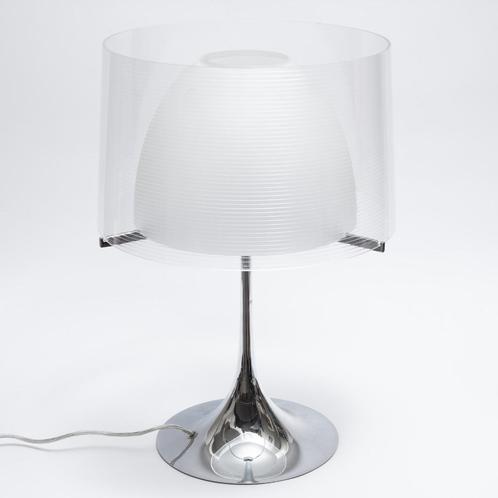 Lampe Philips - Tulmis - Design, Maison & Meubles, Lampes | Lampes de table, Comme neuf, 50 à 75 cm, Verre, Synthétique, Métal