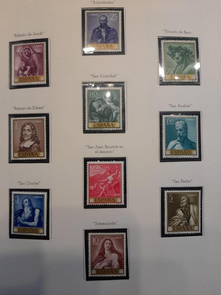 MOOIE POSTZEGELVERZAMELING SPANJE ongestempeld, Postzegels en Munten, Postzegels | Volle albums en Verzamelingen, Ophalen