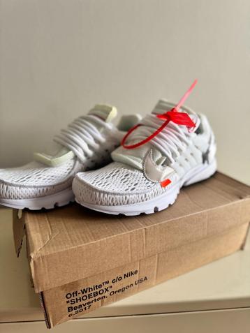 Nike OFF-WHITE x Air Presto White Sneaker beschikbaar voor biedingen