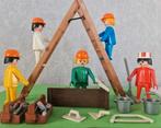 Vintage playmobil 3201 : bouwvakkers., Kinderen en Baby's, Ophalen of Verzenden, Zo goed als nieuw