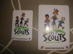 Strip stickers scoutisme André Geerts BD x 2, Collections, Autocollants, Comme neuf, Envoi, Société ou Association