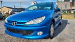 peugeot 206 1.4i AIRCO euro 4 2005, 4 cilinders, Blauw, Bedrijf, Elektrische ramen