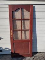 Porte intérieure en bois avec fenêtre, Bricolage & Construction, Enlèvement, Utilisé, Verre, Porte intérieure
