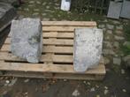 mooi koppel oude franse hardstenen stootstenen, Ophalen