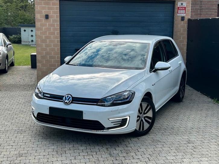 Volkswagen e-Golf Elektrisch Bi-Xenon Navigatie Bleutooth, Auto's, Volkswagen, Bedrijf, Te koop, Golf, ABS, Achteruitrijcamera