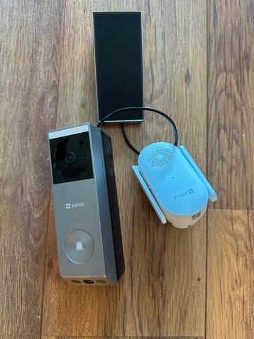 Draadloze video deurbel - EZVIZ EP3x PRO + CH1 bel beschikbaar voor biedingen