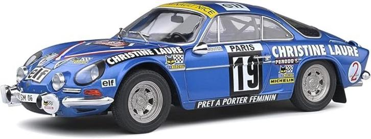 SOLIDO Alpine A110 1600S 1976 Monte Carlo GRATIS LEVERING, Hobby en Vrije tijd, Modelauto's | 1:18, Nieuw, Auto, Solido, Verzenden