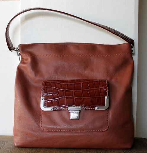 SONIA RYKIEL - SAC CABAS/A BANDOULIERE CUIR NEUF, Handtassen en Accessoires, Tassen | Schoudertassen, Nieuw, Overige merken, Leer