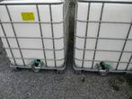 ibc watertonnen 1000L op galvanisè zuiver 100% v/n voeding, Tuin en Terras, Ophalen, Met kraantje, 150 liter of meer, Zo goed als nieuw