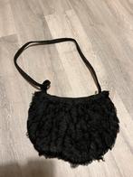 Nieuwe zwarte stoffen handtas, Ophalen of Verzenden, Nieuw, Zwart, Handtas