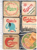VIEUX SOUS-VERRES À BIÈRE CARLSBERG, Envoi, Neuf, Sous-bock